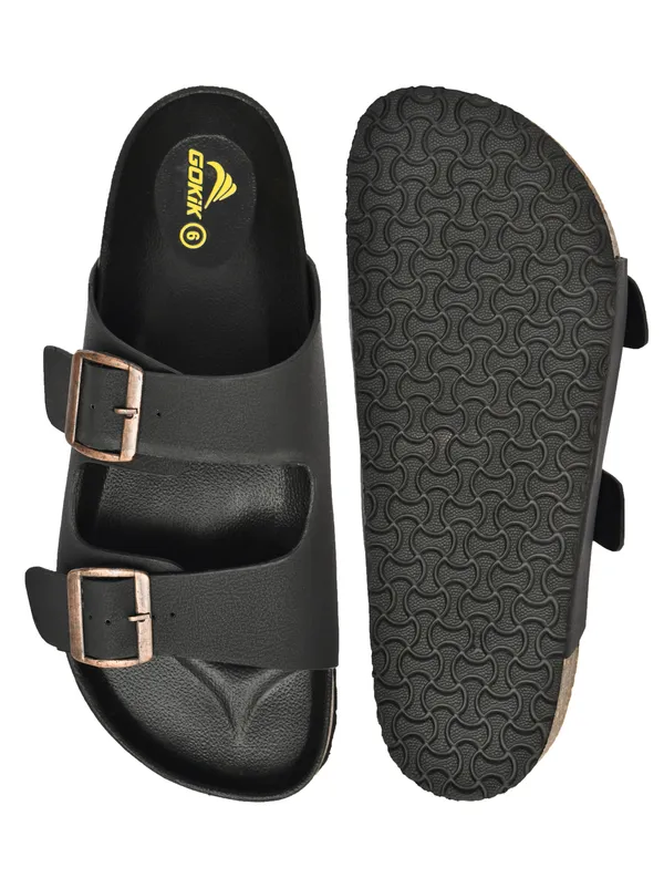 Arizo_G301_Men_Black_Premium_Double_Buckle_Comfort_Sandals_|_Adjustable_Fit_|_Soft_PU_Midsole_|_Durable_Anti-Skid_EVA_Sole