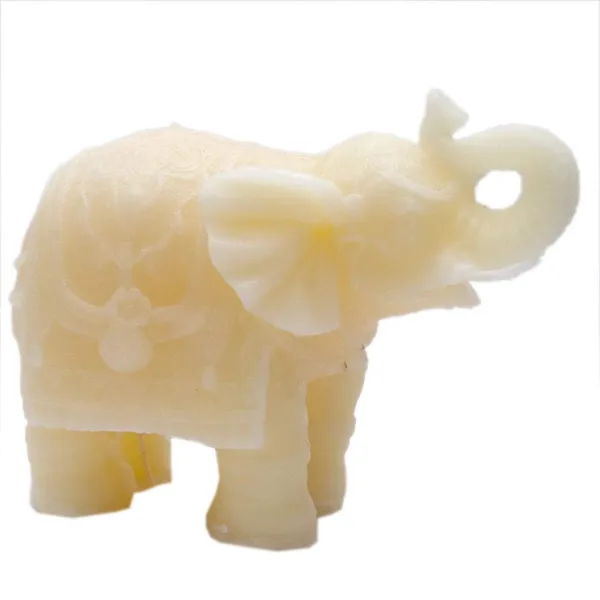 Wax_Elephant_Shape_Candle_For_Decor_And_Gifting