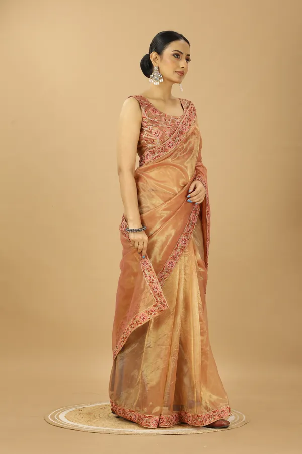 Fancy_Net_Saree_With_Embroidery_Work_Lace_And_Embroidery_Blouse
