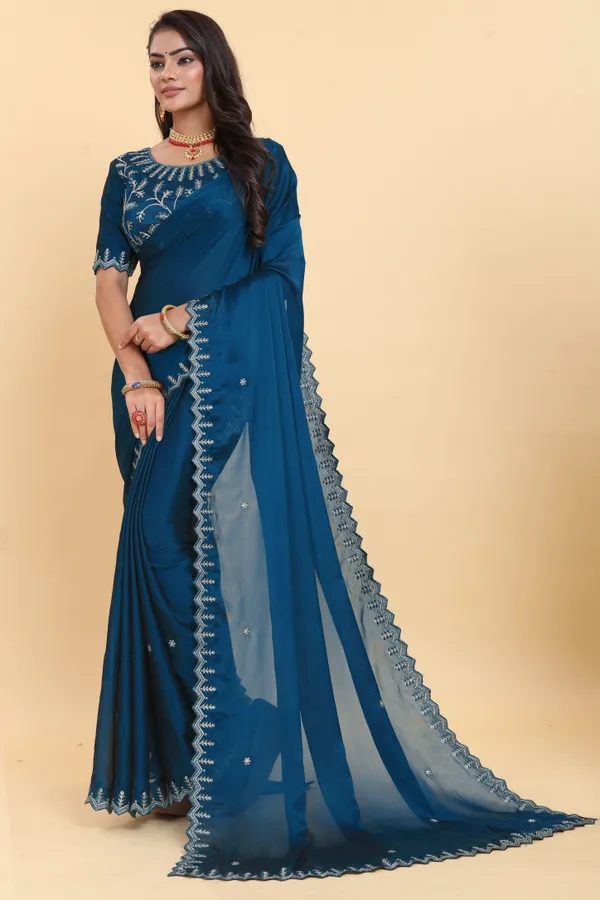 Elegance_Designer_Georgette_Saree_with_Embroidery_Border_and_Designer_Work_For_Blouse_neck_and_Sleeve