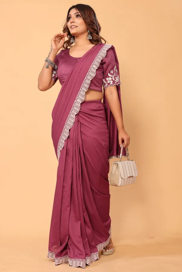 Attractive_Embroidery_Vichitra_Silk_Ready_to_Wear_Saree_With_Unstitched_Embroidery_Blouse