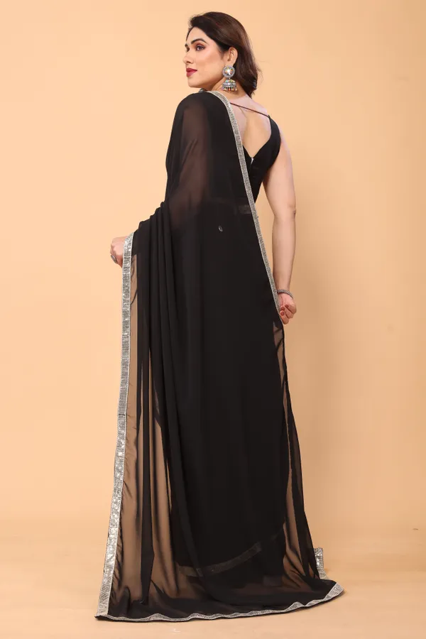 Designer_Amazing_Georgette_Sequence_Border_Saree_with_Unstitched_Georgette_Sequence_Blouse_Piece
