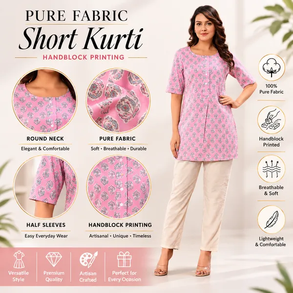 Jamway_Cotton_Short_Kurti__Pure_Cotton_Summer_Kurti_Handblock_Style