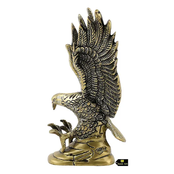 Brass_Flying_Eagle_Statue_Hawk_Sculpture_Handmade_Garuda_Statue_For_Home_Decor_Office_Handcrafted_Showpiece_Vastu_Gift_Item_8_Inches_1Kg_Black_Golden