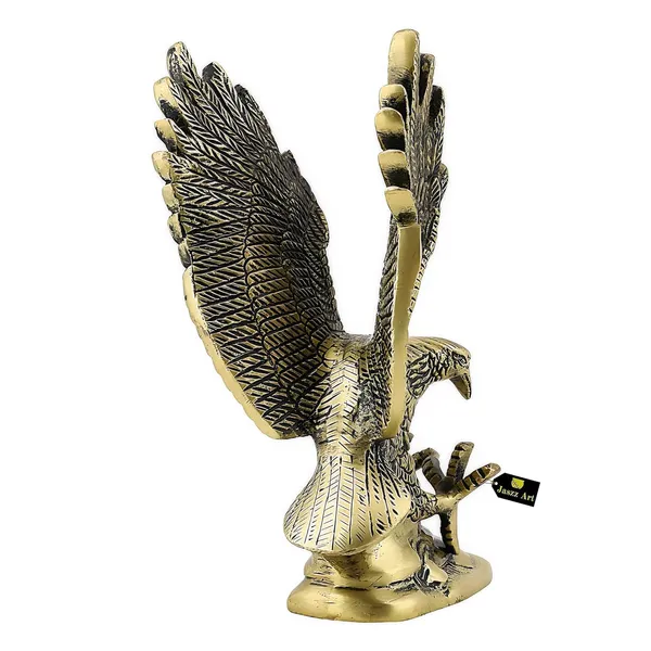 Brass_Flying_Eagle_Statue_Hawk_Sculpture_Handmade_Garuda_Statue_For_Home_Decor_Office_Handcrafted_Showpiece_Vastu_Gift_Item_8_Inches_1Kg_Black_Golden