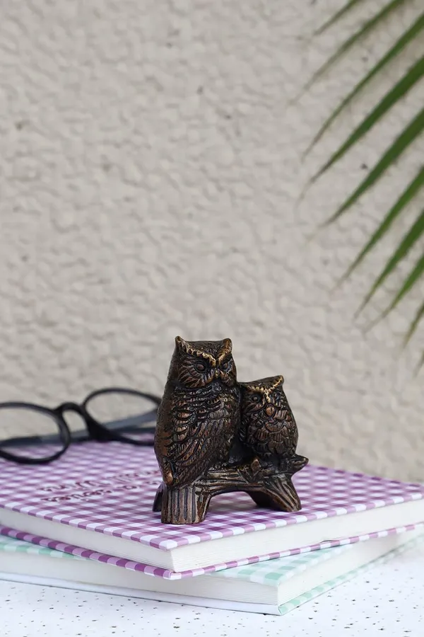 Brass_Owl_3_Inches_And_300G_Ethnic_Design_Handmade_Statue_For_Home_Decor_Office_Shop_Counter_Decorative_Figurine_Handcrafted_Unique_Piece_Showpiece_Vastu_Animal_Gift_Item_Pair