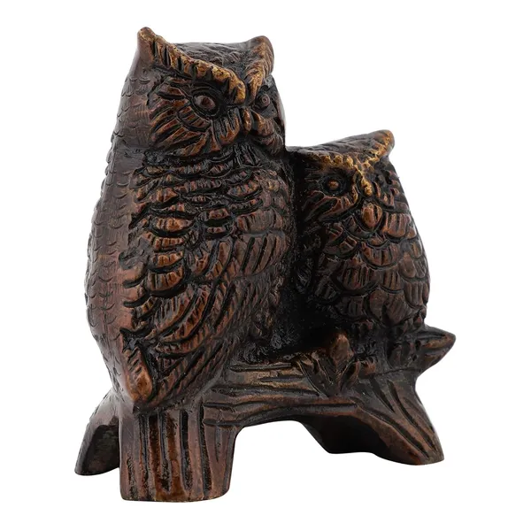 Brass_Owl_3_Inches_And_300G_Ethnic_Design_Handmade_Statue_For_Home_Decor_Office_Shop_Counter_Decorative_Figurine_Handcrafted_Unique_Piece_Showpiece_Vastu_Animal_Gift_Item_Pair