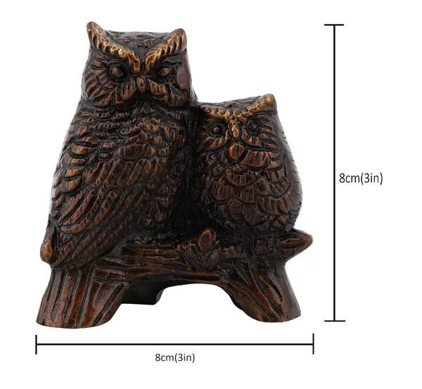 Brass_Owl_3_Inches_And_300G_Ethnic_Design_Handmade_Statue_For_Home_Decor_Office_Shop_Counter_Decorative_Figurine_Handcrafted_Unique_Piece_Showpiece_Vastu_Animal_Gift_Item_Pair