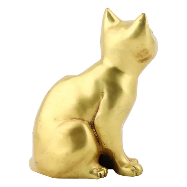 Brass_Cat_6_Inches_And_800G_Ethnic_Design_Handmade_Statue_For_Home_Decor_Office_Counter_Decorative_Antique_Figurine_Handcrafted_Unique_Piece_Showpiece_Vastu_Animal_Gift_Item