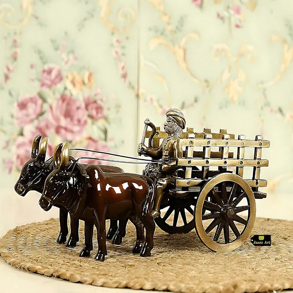 Brass_Bullock_Statue_10_Inches_And_1_8_Kg_Ethnic_Design_Handmade_For_Home_Decor_Office_Counter_Decorative_Antique_Figurine_Showpiece_Vastu_Animal_Gift_Item
