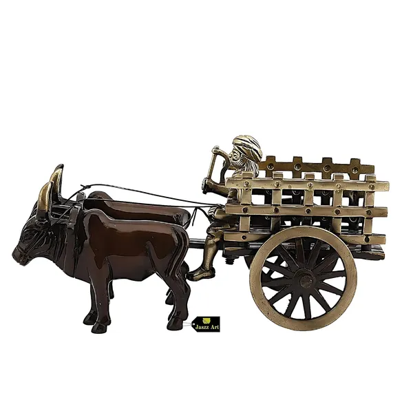 Brass_Bullock_Statue_10_Inches_And_1_8_Kg_Ethnic_Design_Handmade_For_Home_Decor_Office_Counter_Decorative_Antique_Figurine_Showpiece_Vastu_Animal_Gift_Item