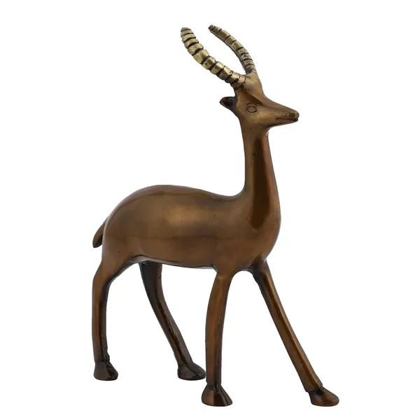Brass_Deer_Ethnic_Design_Handmade_Statue_For_Home_Decor_Office_Counter_Decorative_Showpiece_Vastu_Animal_Gift_Item_16_5_20Cm_750G