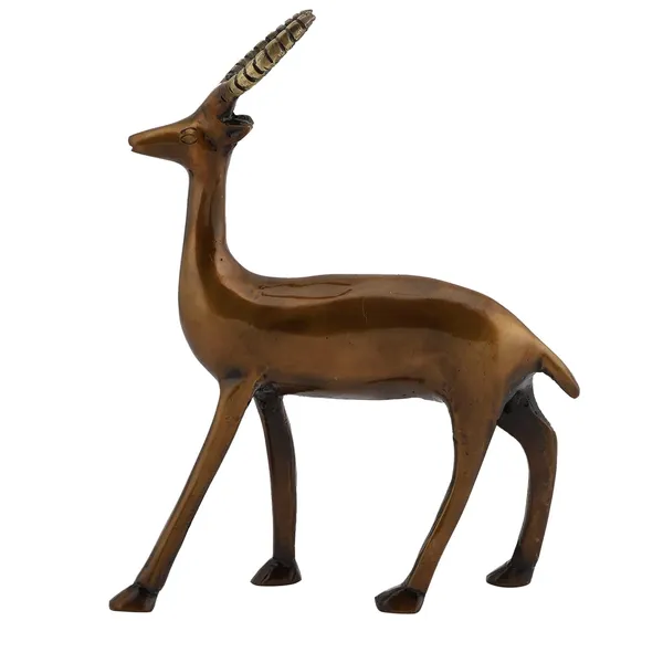 Brass_Deer_Ethnic_Design_Handmade_Statue_For_Home_Decor_Office_Counter_Decorative_Showpiece_Vastu_Animal_Gift_Item_16_5_20Cm_750G