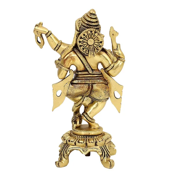 Dancing_Ganesh_Ji_Big_8_Inches_And_1_8_Kg_Brass_Hindu_God_Statue_Bhagwan_Idol_For_Home_Decor_Diwali_Festival_Murti_Temple_Puja_Pooja_Shop_Return_Gift