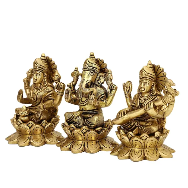 Maa_Devi_Lakshmi_Ganesh_Saraswati_Ji_6_Inches_And_2_5_Kg_Brass_Hindu_God_Statue_Bhagwan_Idol_For_Home_Decor_Diwali_Festival_Murti_Temple_Puja_Pooja_Shop_Return_Gift_Pack_Of_3