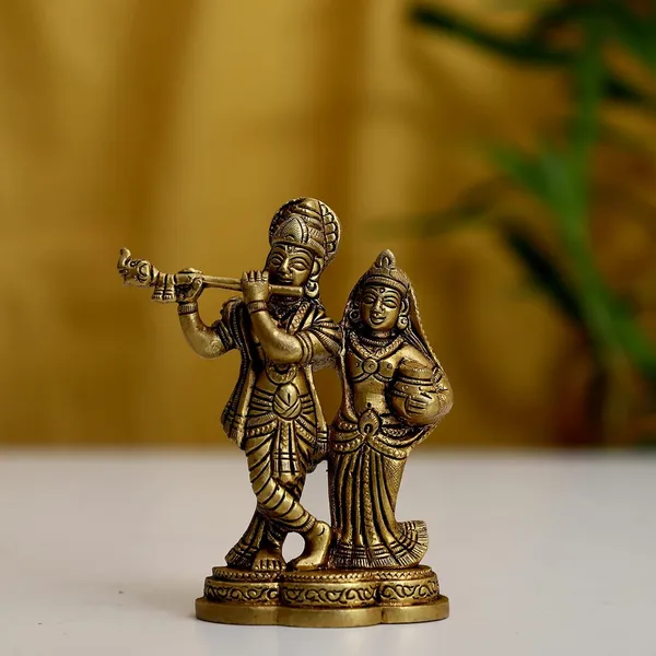 Lord_Radha_Krishna_5_Inches_And_450G_Brass_Hindu_God_Statue_Bhagwan_Idol_For_Home_Decor_Diwali_Festival_Murti_Temple_Puja_Pooja_Shop_Return_Gift