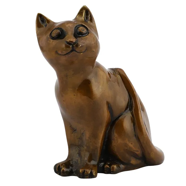 Brass_Cat_Ethnic_Design_Handmade_Statue_For_Home_Decor_Office_Counter_Decorative_Showpiece_Vastu_Animal_Gift_Item_Brown_11_7_14_Cm_850G