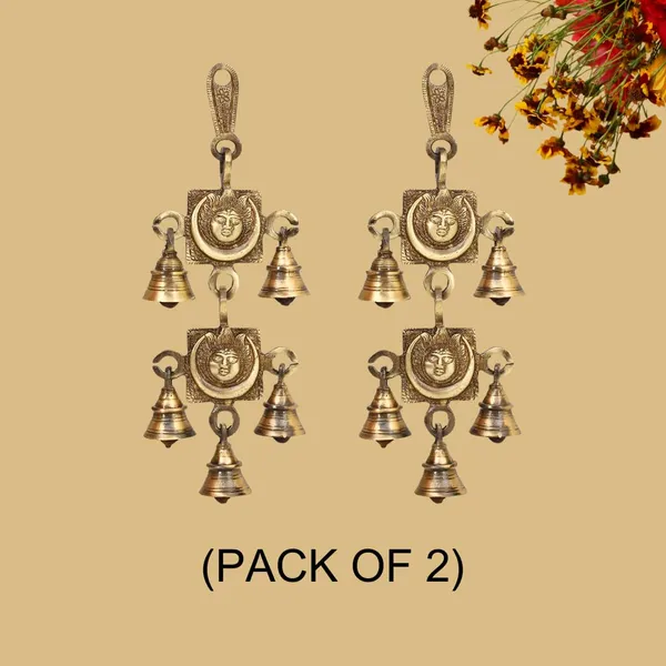 Antique_Brass_Hanging_Bells_For_Pooja_Gift_Home_Decor_With_3_Ghanti_Handmade_Puja_Article_For_Diwali_Festival_Vastu_Moon_Pack_Of_2