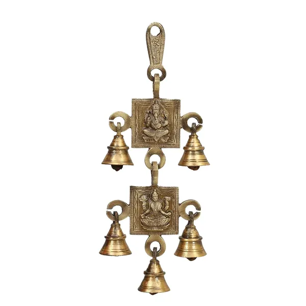 Antique_Brass_Hanging_Bells_For_Pooja_Gift_Home_Decor_With_3_Ghanti_Handmade_Puja_Article_For_Diwali_Festival_Vastu_Lakshmi_Ganesh_Pack_Of_2