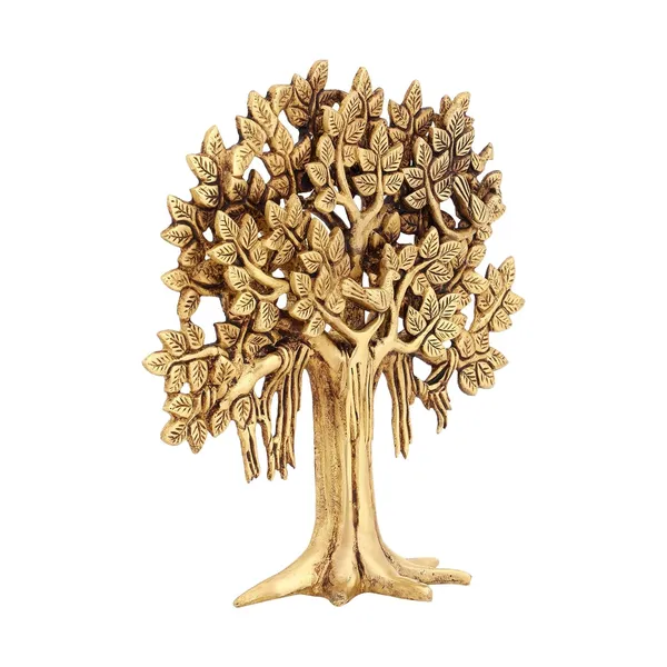 Pure_Brass_Kalpavriksha_Tree_Showpiece_9_Inches_1_25_Kg_Trees_Of_Life_Home_Decor_Gift_For_Good_Luck_Vastu_And_Fengshui_Best_In_Living_Room_Table_Decoration_With_Antique_Polish