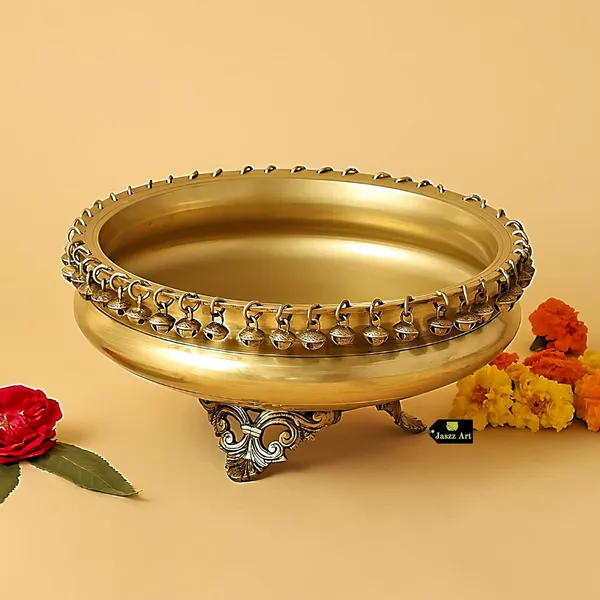 Brass_12_Inches_And_6_2_Kg_Urli_Bowl_With_Bells_Ethnic_Design_Uruli_Pot_For_Home_Decor_Floating_Flowers_Candle_Lamps_Temple_Room_Traditional_Diwali_Decoration_Gift_01