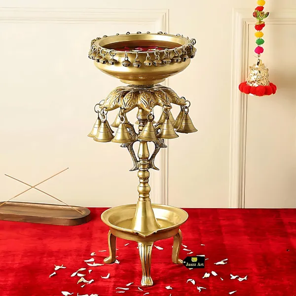Brass_19_Inches_And_5_6_Kg_Urli_Bowl_With_Bells_Ethnic_Design_Uruli_Pot_For_Home_Decor_Floating_Flowers_Candle_Lamps_Temple_Room_Traditional_Decoration_Gift