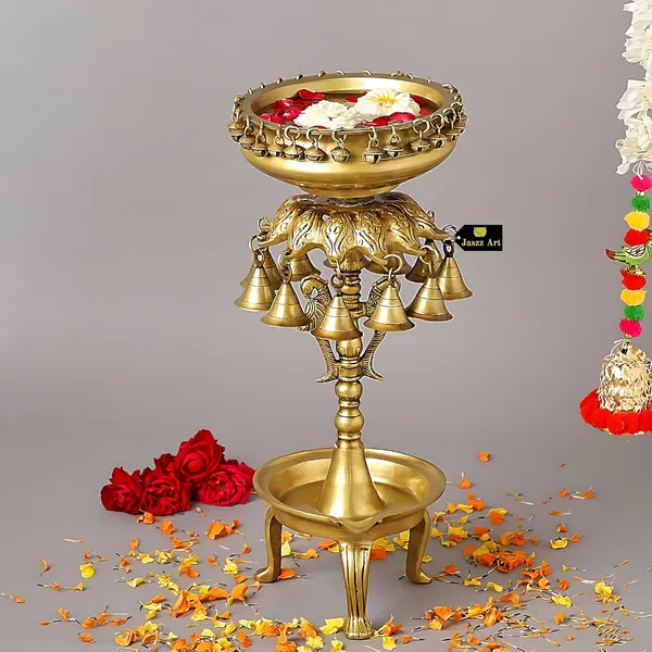 Brass_19_Inches_And_5_6_Kg_Urli_Bowl_With_Bells_Ethnic_Design_Uruli_Pot_For_Home_Decor_Floating_Flowers_Candle_Lamps_Temple_Room_Traditional_Decoration_Gift