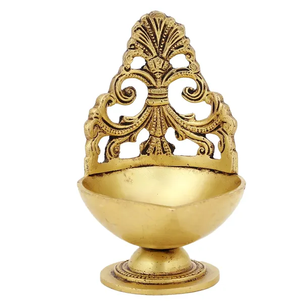 Brass_Diya_6_Inches_And_500G_With_Stand_Ethnic_Design_Handmade_Curved_Oil_Wick_Antique_Kuber_Deepak_Lamp_For_Home_Decor_Temple_Puja_Office_Counter_Diwali_Decoration_Festival_Gift