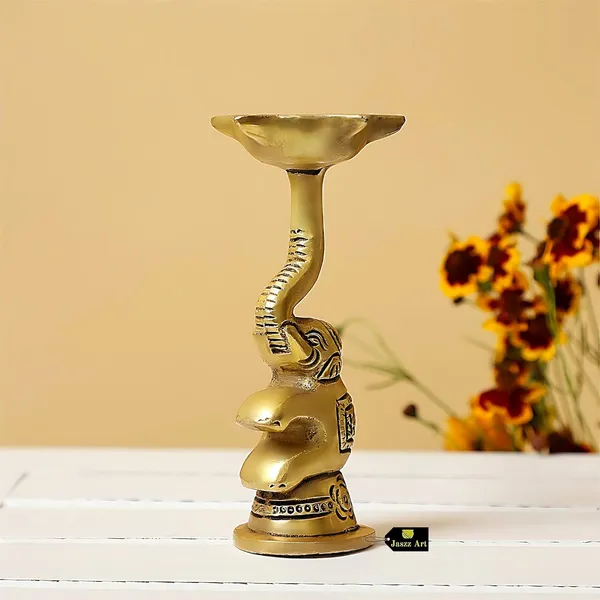 Brass_Elephant_Shaped_Diya_Ganesha_Ethnic_Design_Handmade_Curved_Oil_Wick_Antique_Kuber_Deepak_Lamp_For_Home_Decor_Temple_Office_Counter_Diwali_Decoration_Festival_Gift_3_Inches_300G