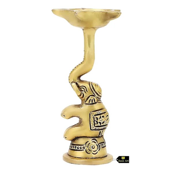 Brass_Elephant_Shaped_Diya_Ganesha_Ethnic_Design_Handmade_Curved_Oil_Wick_Antique_Kuber_Deepak_Lamp_For_Home_Decor_Temple_Office_Counter_Diwali_Decoration_Festival_Gift_3_Inches_300G