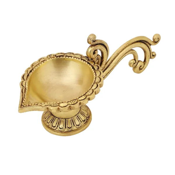 Brass_Diya_25_10_10_1000_Gm_With_Handle_Ethnic_Design_Handmade_Curved_Oil_Wick_Antique_Deepak_Lamp_For_Home_Decor_Temple_Puja_Office_Counter_Diwali_Decoration_Festival_Gift