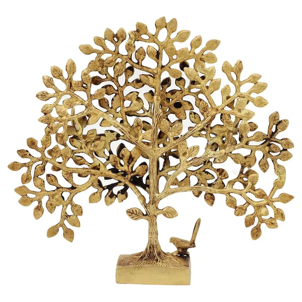 Pure_Brass_Kalpavriksha_Tree_Showpiece_11_Inches_1_7_Kg_Bird_Trees_Of_Life_Home_Decor_Gift_For_Good_Luck_Vastu_And_Fengshui_Best_In_Living_Room_Table_Decoration_With_Antique_Polish