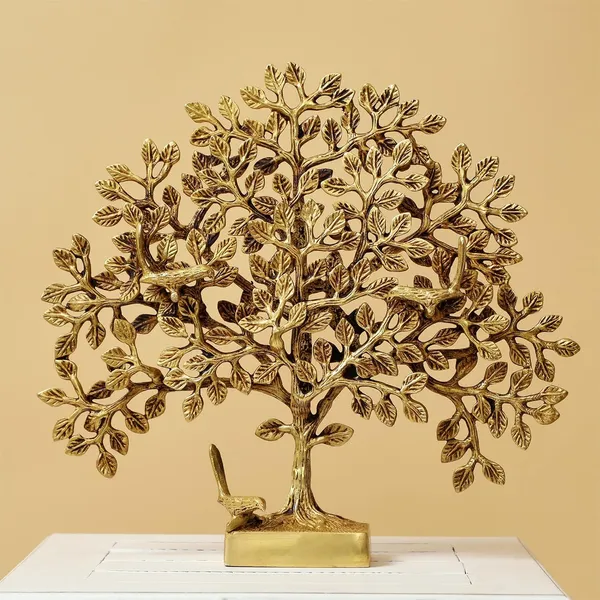 Pure_Brass_Kalpavriksha_Tree_Showpiece_11_Inches_1_7_Kg_Bird_Trees_Of_Life_Home_Decor_Gift_For_Good_Luck_Vastu_And_Fengshui_Best_In_Living_Room_Table_Decoration_With_Antique_Polish