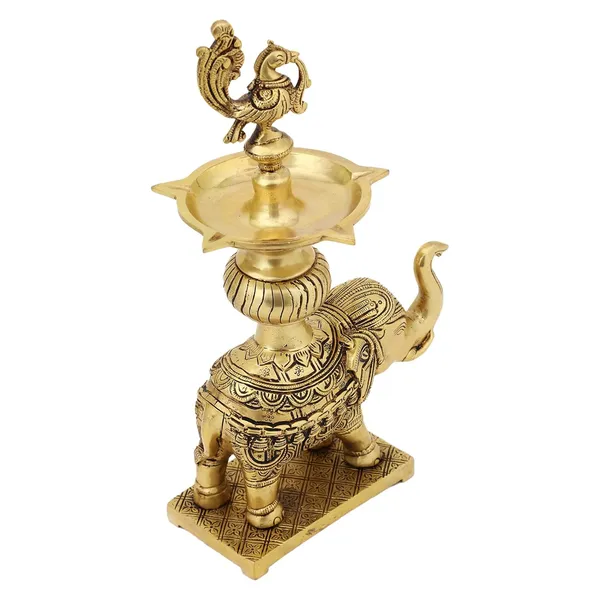 Brass_Peacock_Elephant_Diya_12_Inches_And_2_6_Kg_Ethnic_Design_Handmade_Curved_Oil_Wick_Antique_Deepak_Lamp_For_Home_Decor_Temple_Puja_Office_Counter_Diwali_Decoration_Festival_Gift