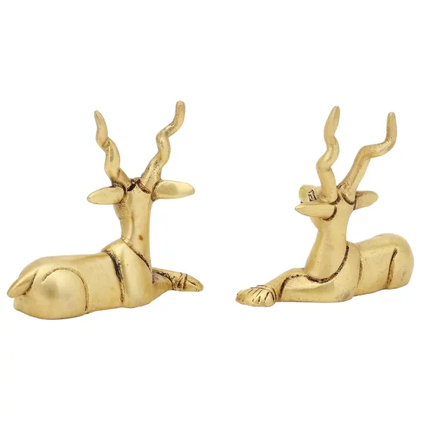 Brass_Deer_Pair_Ethnic_Design_Handmade_Statue_For_Home_Decor_Office_Counter_Unique_Piece_Showpiece_Vastu_Animal_Gift_Item