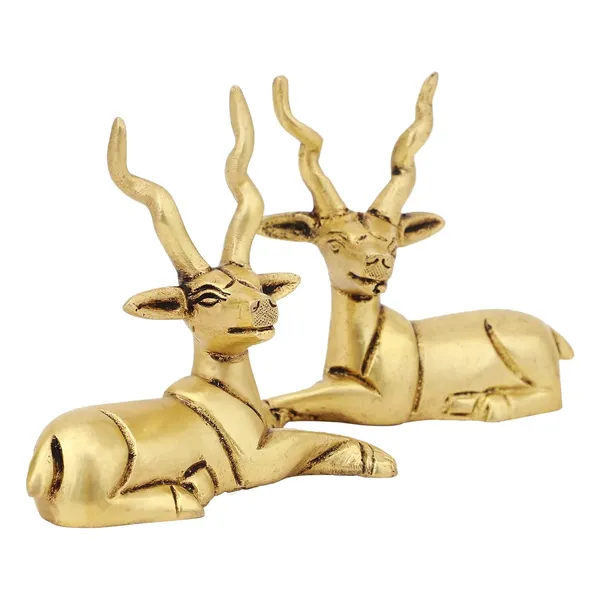 Brass_Deer_Pair_Ethnic_Design_Handmade_Statue_For_Home_Decor_Office_Counter_Unique_Piece_Showpiece_Vastu_Animal_Gift_Item