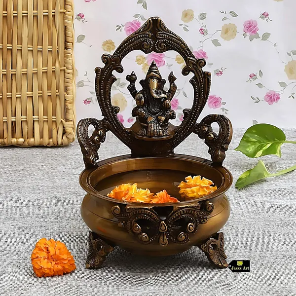 Brass_Ganesh_Ji_Urli_Bowl_With_Bells_Ethnic_Design_For_Home_Decor_Floating_Flowers_Candle_Lamps_Temple_Room_Diwali_Decoration_Gift_Dark_17_17_22Cm_1550_Gm