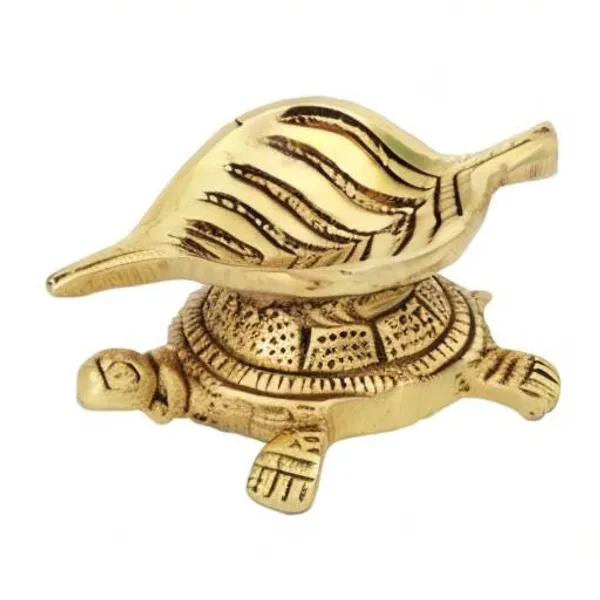 Brass_Turtle_Leaf_Diya_Handmade_Curved_Oil_Wick_Antique_Kuber_Deepak_For_Home_Decor_Temple_Puja_Decoration_Festival_Gift_Pack_Of_2_3_Inches_And_200G