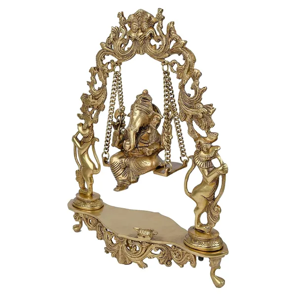 Brass_Ganesha_Statue_On_Jhula_Idol_On_Swing_For_Show_Piece_Decoration_Items_For_Pooja_Room_Temple_Home_Decor_Puja_House_Office_Mandir_Size_41_12_48_Cm_6900_Gm