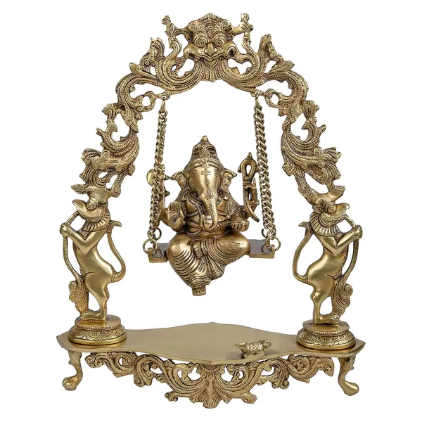 Brass_Ganesha_Statue_On_Jhula_Idol_On_Swing_For_Show_Piece_Decoration_Items_For_Pooja_Room_Temple_Home_Decor_Puja_House_Office_Mandir_Size_41_12_48_Cm_6900_Gm