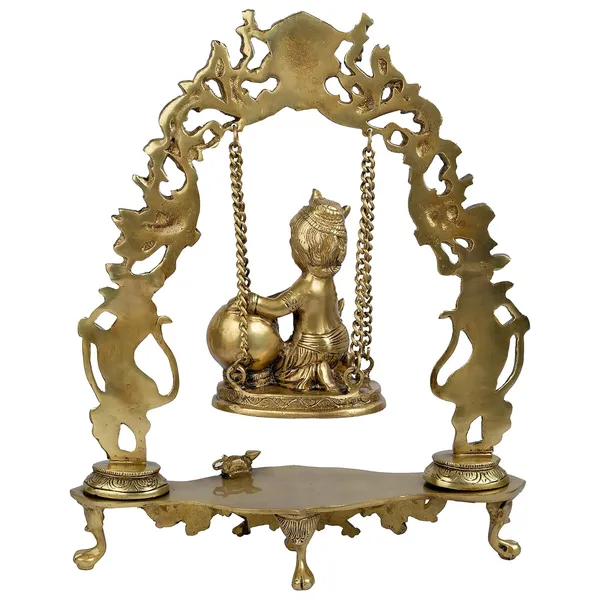 Brass_Laddu_Goapl_Statue_On_Jhula_Krishna_Idol_On_Swing_For_Show_Piece_Decoration_Items_For_Pooja_Temple_Office_Mandir_47_12_41Cm7000_Gm