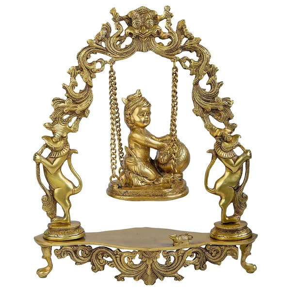 Brass_Laddu_Goapl_Statue_On_Jhula_Krishna_Idol_On_Swing_For_Show_Piece_Decoration_Items_For_Pooja_Temple_Office_Mandir_47_12_41Cm7000_Gm