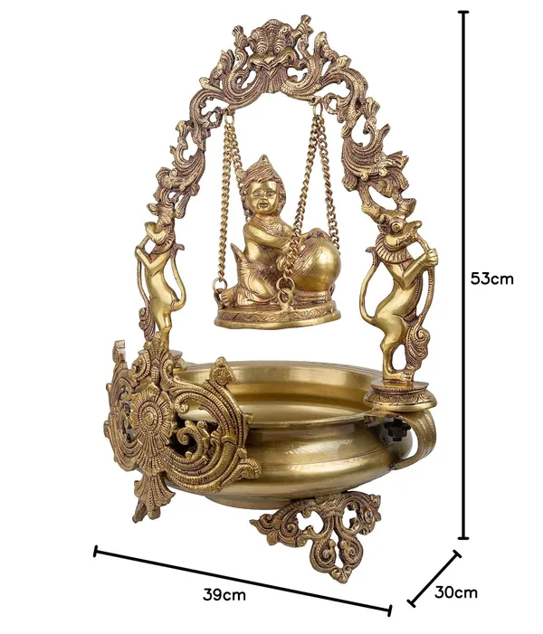 Brass_Laddu_Gopal_Urli_Bowl_With_Ethnic_Design_Uruli_Pot_For_Home_Decor_Candle_Lamps_Temple_Room_Traditional_Diwali_Decoration_Gift_Fantasy_39_Cm_30_Cm_Copper