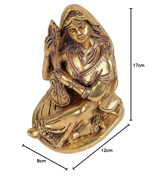 Brass_Metal_Musician_Showpiece_Man_With_Instruments_Golden_Instrument_Home_Interior_Vastu_Temple_Room_Traditional_Diwali_Decoration_Gift_Sculpture_Woman_With_Violin
