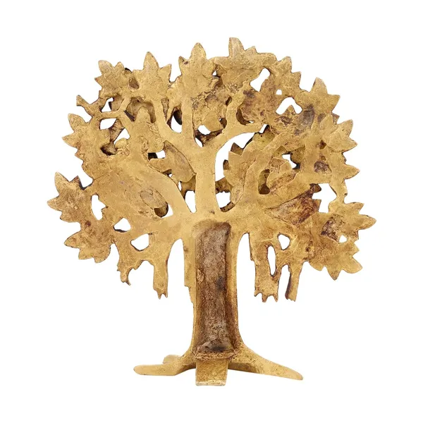 Pure_Brass_Kalpavriksha_Tree_Showpiece_11_5_Inches_1_8_Kg_Trees_Of_Life_Home_Decor_Gift_For_Good_Luck_Vastu_And_Fengshui_Best_In_Living_Room_Table_Decoration_With_Antique_Polish