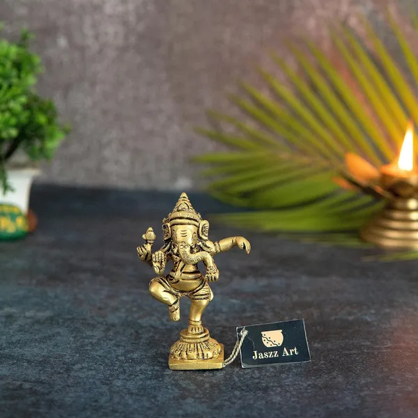 Brass_Small_Dancing_Ganesh_Ji_Ethnic_Design_Handmade_Antique_Ganesh_Ji_For_Home_Decor_Temple_Puja_Office_Counter_Diwali_Decoration_Festival_Gift_4_7_10_Cm_250_Gm