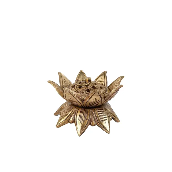 Brass_Antique_Design_Dhoop_Dani_Pot_Loban_Burner_Bakhoor_Holder_Dhoop_Batti_Stand_Pooja_Items_Incense_Holder_Burner_For_Home_Office_Living_Pooja_Puja_Room_Antique_Finished_Golden