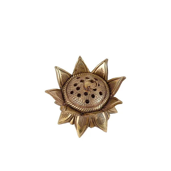 Brass_Antique_Design_Dhoop_Dani_Pot_Loban_Burner_Bakhoor_Holder_Dhoop_Batti_Stand_Pooja_Items_Incense_Holder_Burner_For_Home_Office_Living_Pooja_Puja_Room_Antique_Finished_Golden