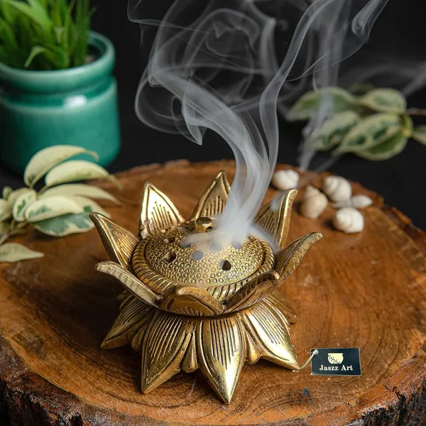 Brass_Antique_Design_Dhoop_Dani_Pot_Loban_Burner_Bakhoor_Holder_Dhoop_Batti_Stand_Pooja_Items_Incense_Holder_Burner_For_Home_Office_Living_Pooja_Puja_Room_Antique_Finished_Golden