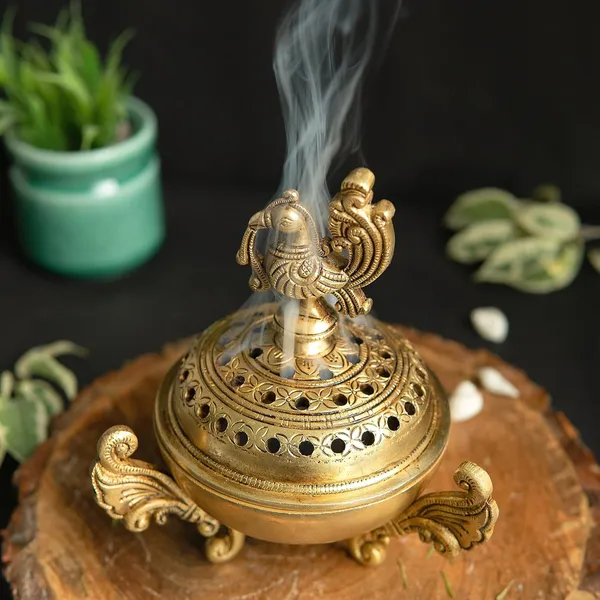 Brass_Peacock_Design_Dhoop_6In_And_1_Kg_Dani_Pot_Loban_Burner_Bakhoor_Holder_Antique_Dhoop_Batti_Stand_Pooja_Items_Incense_Holder_Burner_For_Home_Office_Living_Pooja_Puja_Room